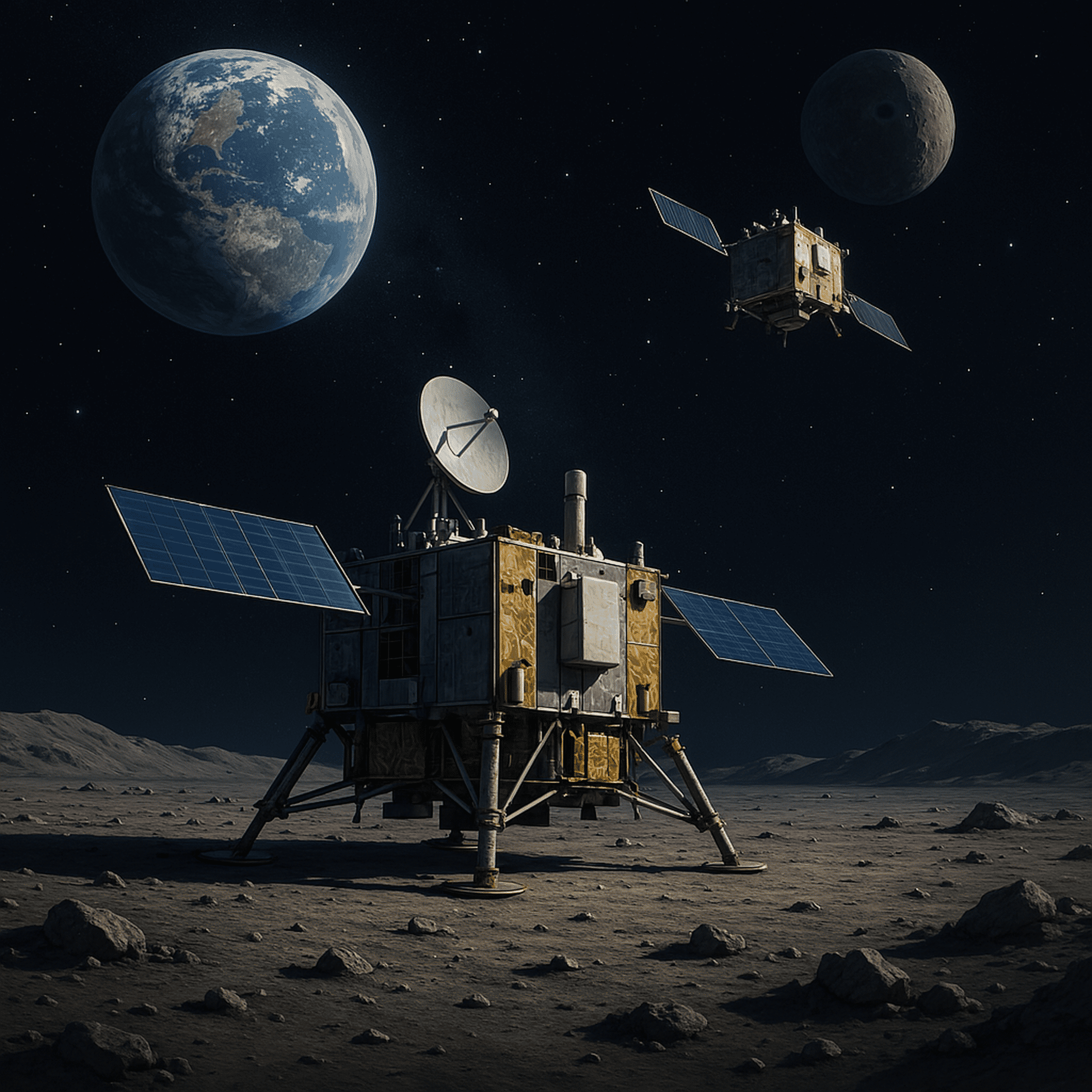 Illustration of mission Chang’e 6